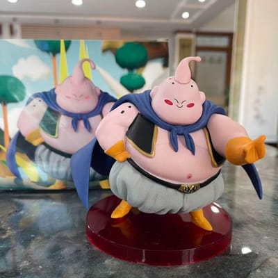 Dik persoon Buu Boksen Oneindige Vorm SSj3 Dragon BallZ 5,51Inch/14cm Kan Bewegen PVC Strijdfiguur Favoriete Speelgoed van Anime Fans Cadeau With box