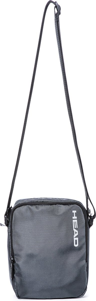 HEAD Schoudertas Club Reporter Bag With 2 Compartments Grey Grijs