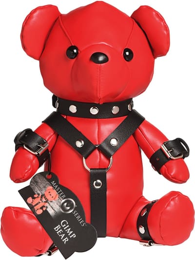 XR Brands - Gimp Bear - Rood