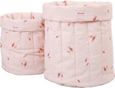 Wigiwama speelgoedmand Misty Rose Toy (set van 2)