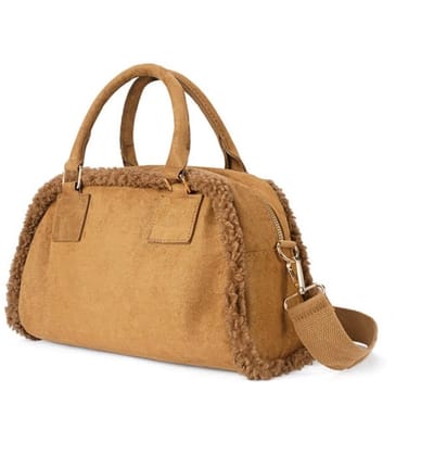 Bag with teddy - tas met teddie - bruin - brown - cognac - goede kwaliteit - cadeau - damestas