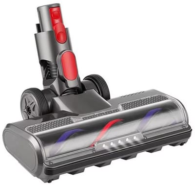 Directe Aandrijving Reinigingskop – Geschikt voor Dyson V7/V8/V10/V11/V15, Tapijt & Harde Vloeren, Stofzuiger Vervangingsborstel, Vervangingskop, Stofzuiger Onderdelen, Vloerzuigmond, LED Vloerborstel