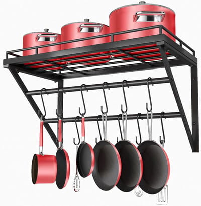 CLVP® Keukenrek Hangend - Wandrek - Organizer