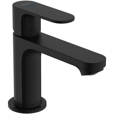 hansgrohe Rebris S - Toiletkraan - Ééngreeps bediening - Zonder waste - 80mm maat - Voor koud water - Mat Zwart