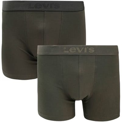 Levi's Brief Boxershorts 2-Pack Groen - Maat M - Heren