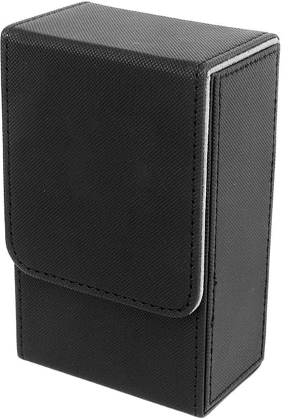 Dailygoods- Tarotdoos Elegante PU Leren Opbergdoos - Kaarten Opbergdoos - Schokbestendig - Antislip - Zonne/Maan Patroon - Geschikt voor 95+ Kaarten - Kaartendoos