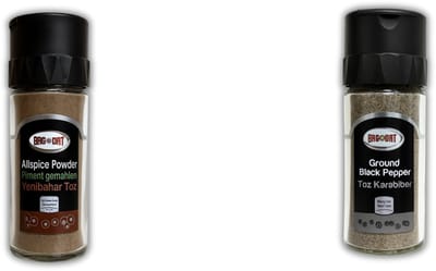 Bagdat Peper Zwart Gemalen + Piment Gemalen – 2-stuks