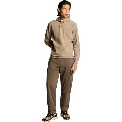 Lyle & Scott Heren Relaxed Fit Cargo Broek (Khaki Ash)