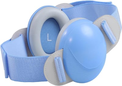 TIM® Gehoorbescherming Baby - Gehoorbescherming - Blauw - 9cm x 7cm x 9cm