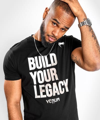 Venum BUILD YOUR LEGACY T-Shirt Zwart Venum Shop Online - S