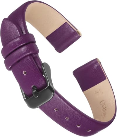 Stijlvolle en slanke leren horlogeband, waterdicht ontwerp voor dames en heren, perfect voor elke gelegenheid