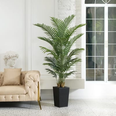 Grote Kunstpalmboom 180 cm - Realistisch & UV-bestendig Decoratie voor Binnen en Buiten