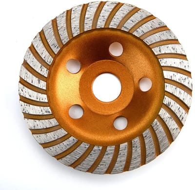 Diamantslijpschijf - Turbo tand - Materiaal slijpen - Lasergelaste segmenten - Ø 125 mm - Zilver