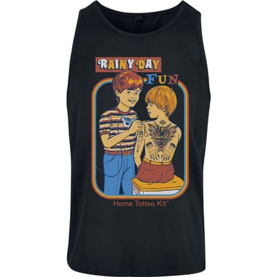 Steven Rhodes - Fun Tanktop - Home Tattoo kit - M tot 5XL - voor Mannen - zwart