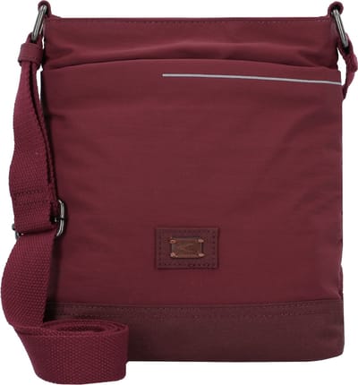 camel active Schoudertas City BB Cross Bag Dark Red Donkerrood