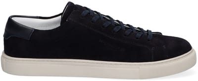 McGregor Heren Sneakers - Blauw - Lage Sneakers - Suède - Veters