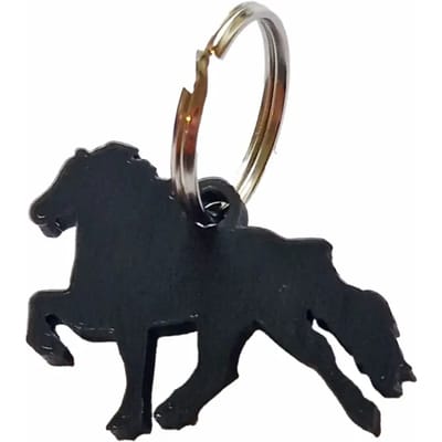 Sleutelhanger met IJslands paard Karlslund