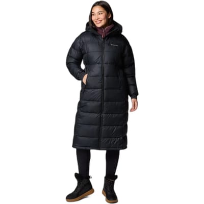 Columbia Pike Lake™ II Long Jacket Women's Outdoorjas - BLACK - Maat S