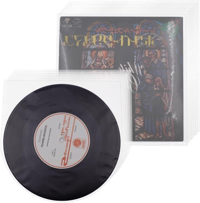 Vinylhoezen Set - Platenbeschermers - Platen Opslag - Antistatisch Dubbel - 7 Inch - Transparant