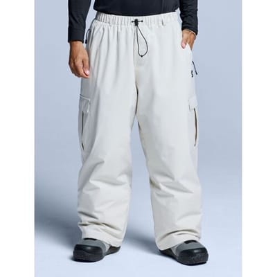 Poederbaas Skibroek - Unisex - Park - Stone - Maat XXL