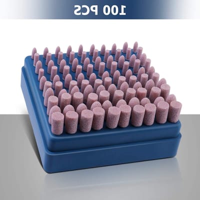 100 Stuks 3mm Schacht Slijpmandrel voor Schuren en Polijsten - Professionele Gereedschappen voor Hobby en Industrie