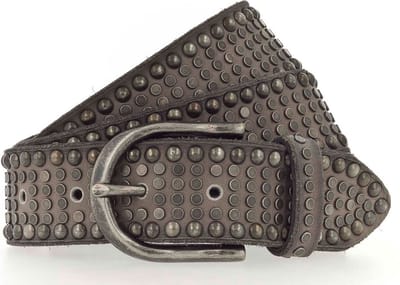 b.belt Leren Riem Reesa Leather Belt W105 Taupe Bruine