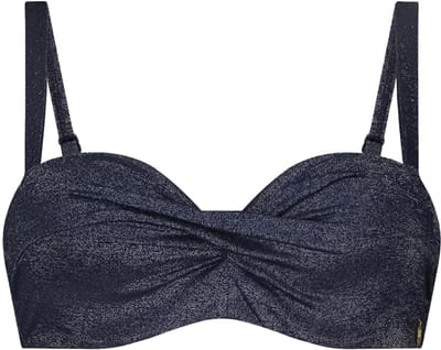 Ten Cate twisted bikini top royal blue voor Dames | Maat 44D (90D)
