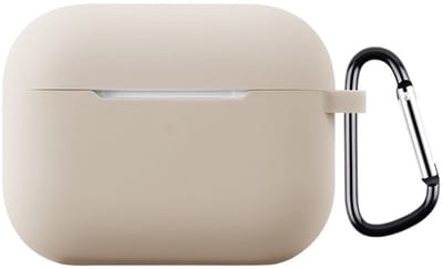 Hoesje Geschikt voor AirPods Pro 3 - Dun Siliconen Case - Khaki