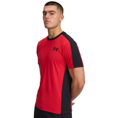 Under Armour Sportshirt Heatgear Wordmark T-Shirt 6007758 Red 600-3XL