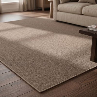 DÉJA Living Vloerkleed 250x350cm - Laagpolig Grijs Sisal - Honfleur