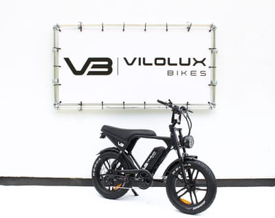 Vilolux® Fatbike electrisch - Fatbike C80 Pro - ZWART - Verlengd zadel - Legaal - Rijklaar - Niet opvoerbare fatbikes - 2 Jaar garantie - Telefoontasje - Hydraulische remmen - Alarm - Full Colour Display