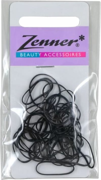 Zenner Rubberen Elastieken Zwart 20 mm 36 stuks