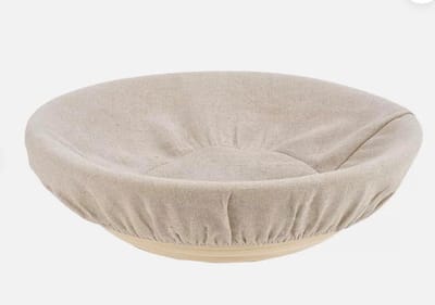 Rijsmand Brood - Banneton Mand - Zuurdesem Bakken - Handgemaakt Rotan - 25x20x8cm - Natuurlijk