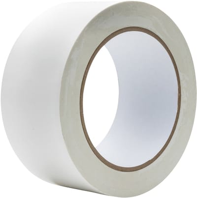 Showgear MegaTape UT5 PVC tape 50 mm x 33 m, wit