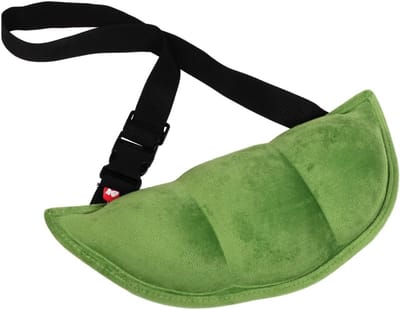 Heuptas in bonenvorm met verstelbare riem - Creatieve slingtas voor jongens en mannen, ideaal voor dagelijks gebruik en trendy accessoires