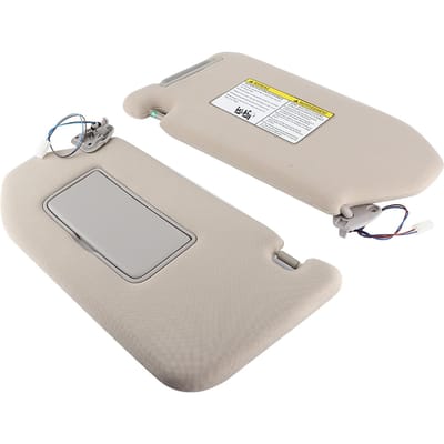 Paire de pare-soleil gauche et droit 964019PB0A pour Pathfinder (Platine, SL, SV) 2013 ?Gris 2018 gray