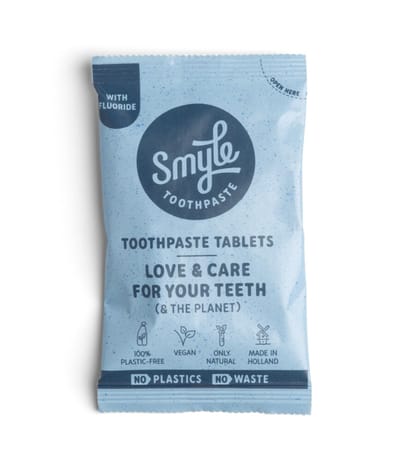 Smyle Tandpasta Tabs Navulling met Fluoride - 3 x 65 stuks - Voordeelverpakking