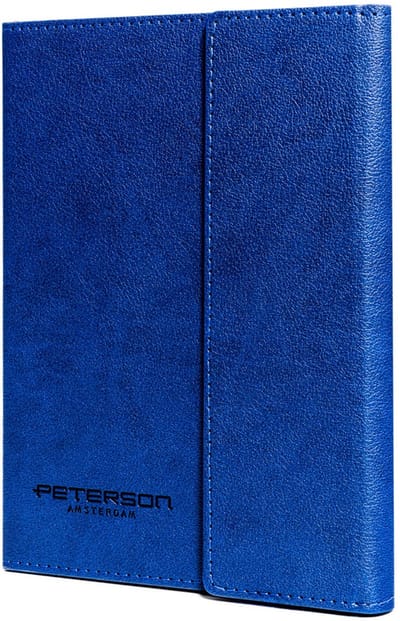 Peterson - Notitieboek Geschenkset - Blauw - Magnetische Sluiting - Elegante Pen