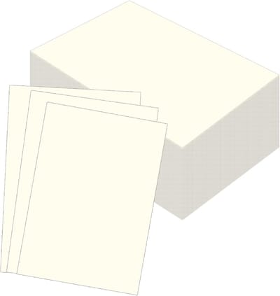200 Vellen A4 Crèmekleurig Karton 250 g/m² Ivoorwit Papier voor Knutselen en Printen