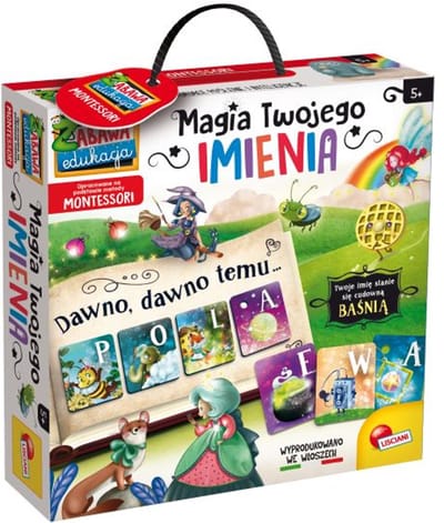 Uw naam magie met de Montessori-methode