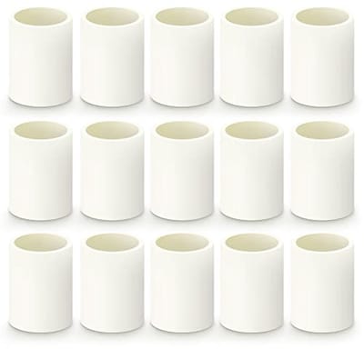 15 Stuks PVC Pijpverbindingen 32mm - Koppelingen voor Meubeltoepassingen