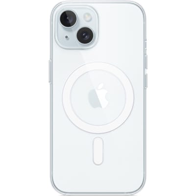 Clearcase MagSafe voor de Apple iPhone 15 - Transparent