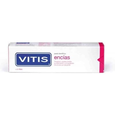 Tandpasta - VITIS - Gingiva - 150 ml - Glutenvrij - Tandvleesverzorging wit