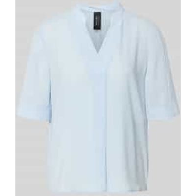 Regular fit blouse met V-hals