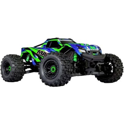 Traxxas MAXX Wide Groen 1:10 RC auto Elektro Monstertruck 4WD RTR 2,4 GHz