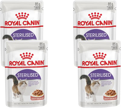 Royal Canin - Sterilised Gravy Kattenvoer Nat - 48 x 85 gr