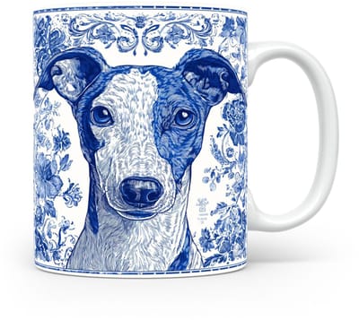 Mok Pharaoh hound Beker voor koffie of tas voor thee, cadeau voor dierenliefhebbers, moeder, vader, collega, vriend, vriendin, kantoor, opa, oma, hond, kerst, sinterklaas, verjaardag