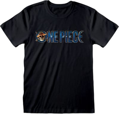 One Piece - Anime T-shirt - One Piece Logo - S tot XXL - voor Mannen - zwart