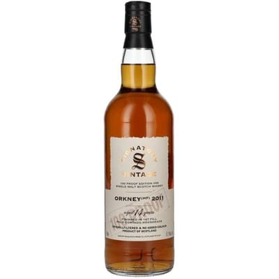 Ondertekenaar Vintage Signatory Vintage 100 Proof Edition ORKNEY (HP) 14 Years Old Palo Cortado Cask #59 2011 57,1% Vol. 0,7l