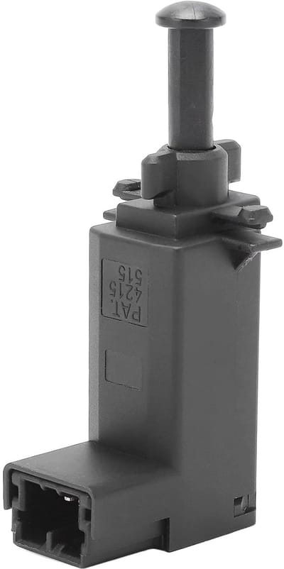 Remlichtschakelaar Pedaal - Stoplicht Schakelaar - Veilig Remmen - Duurzaam ABS Materiaal - 1 Stuk - Zwart